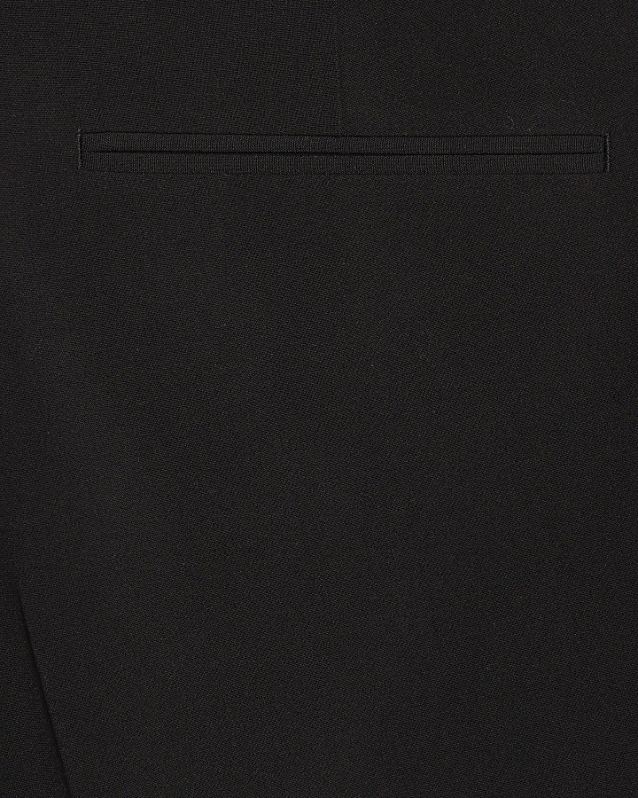 Black Slim Fit Suit Trousers