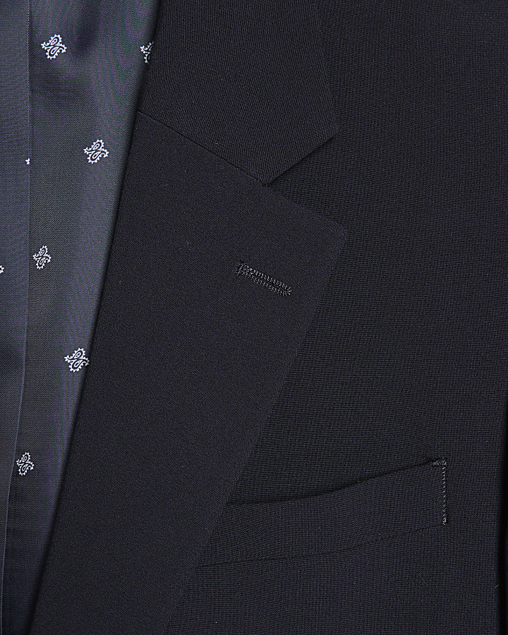 Navy Slim Fit Suit Jacket