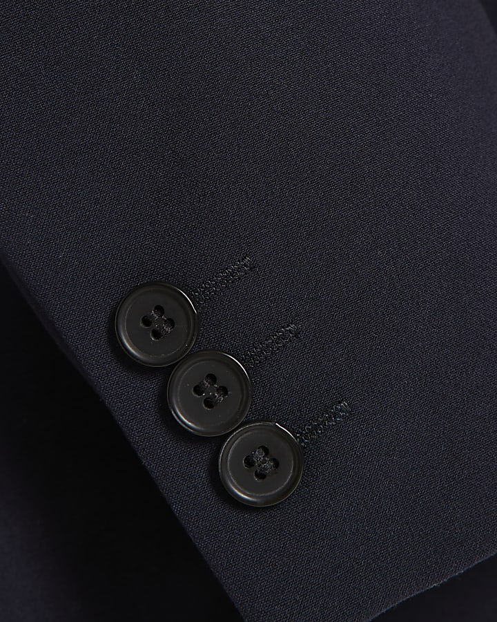 Navy Slim Fit Suit Jacket