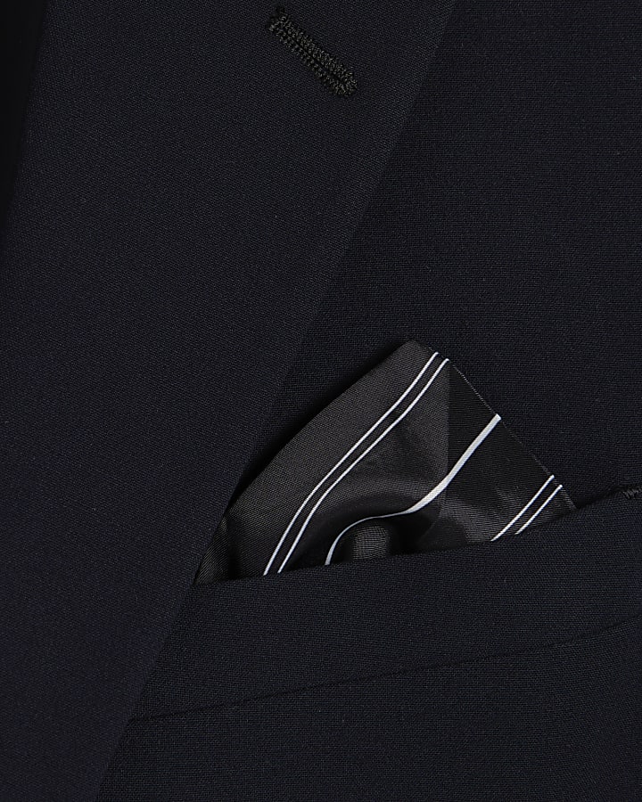 Navy Skinny Fit Suit Jacket