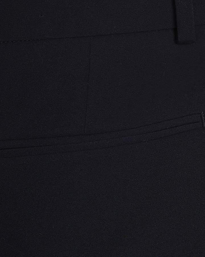Navy Skinny Fit Suit Trousers