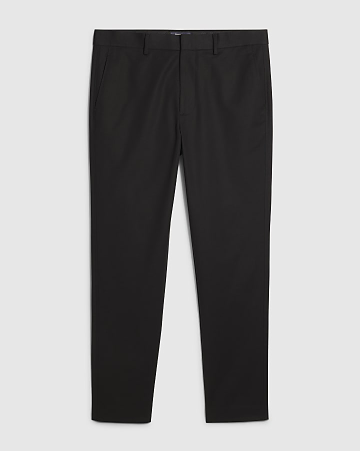 Black Slim Fit Chinos