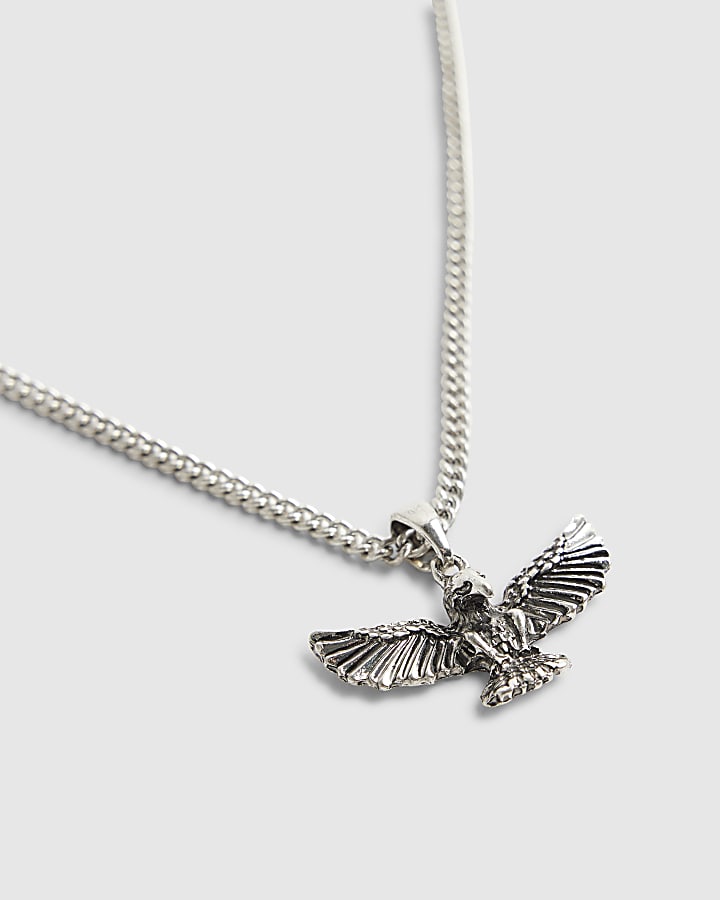 Silver Eagle Necklace