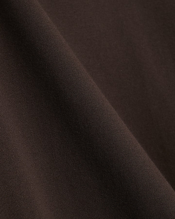 Brown Regular Fit T-Shirt