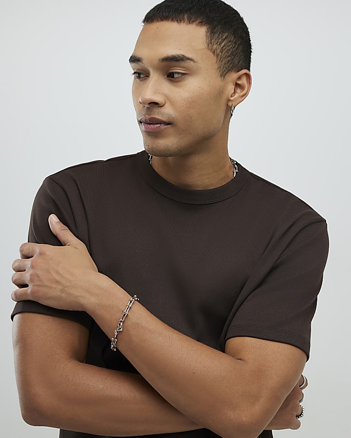 Brown Regular Fit T-Shirt