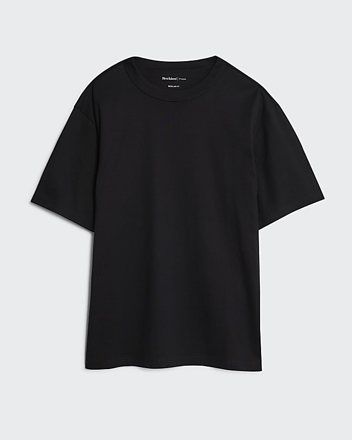 Black Regular Fit T-Shirt