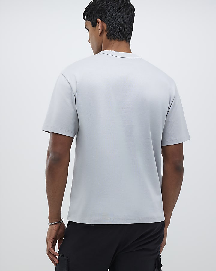 Grey Regular Fit T-Shirt