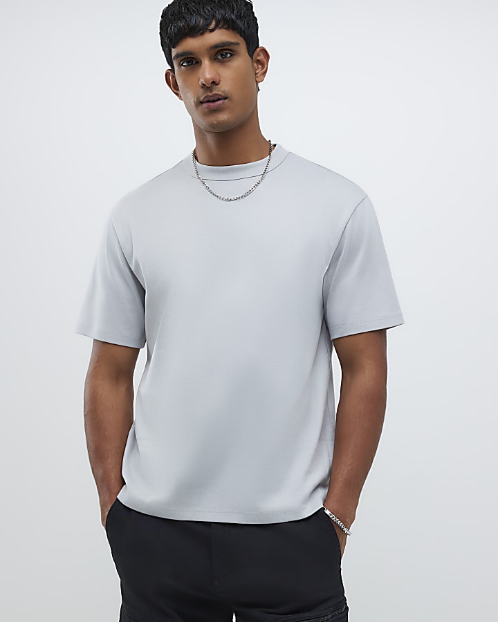 Grey Regular Fit T-Shirt