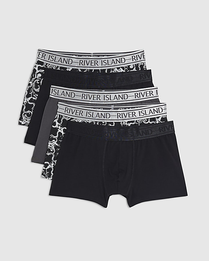 Black Silver Pack Of 5 Trucks