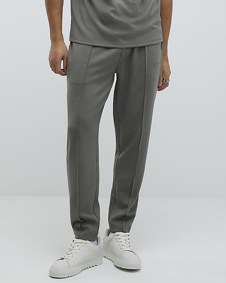 Khaki Slim Fit Joggers