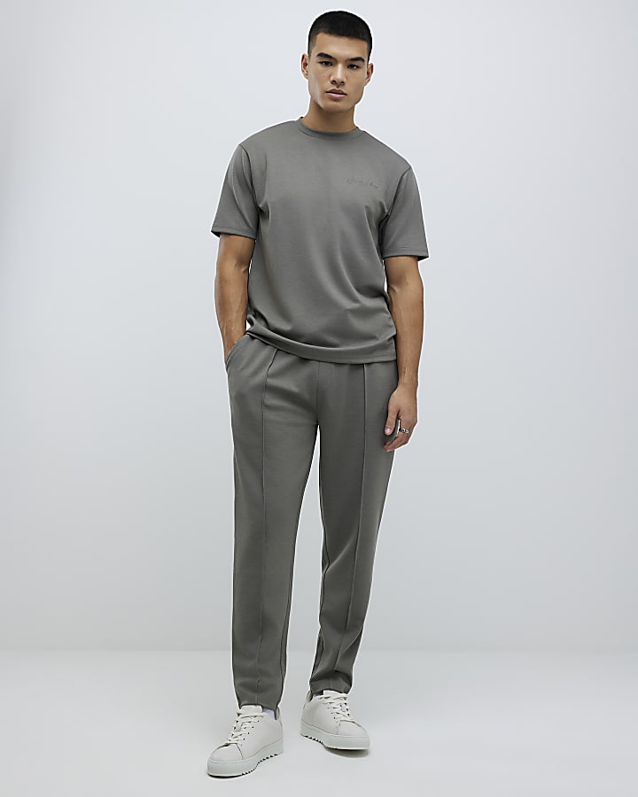 Khaki Slim Fit Joggers