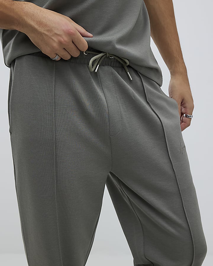 Khaki Slim Fit Joggers