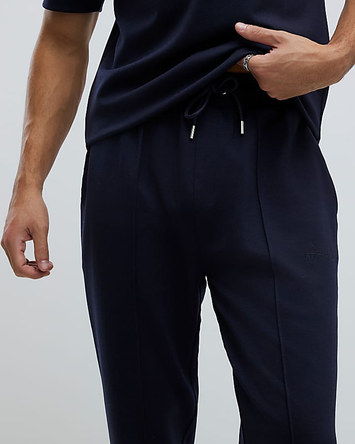 Navy Slim Fit Joggers
