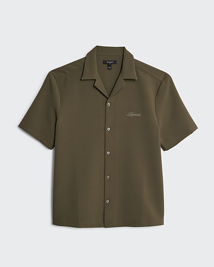 Khaki Regular Fit Luminis Shirt