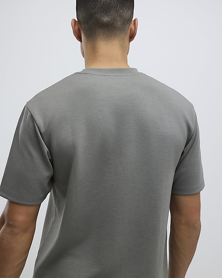 Khaki Slim Fit T-Shirt