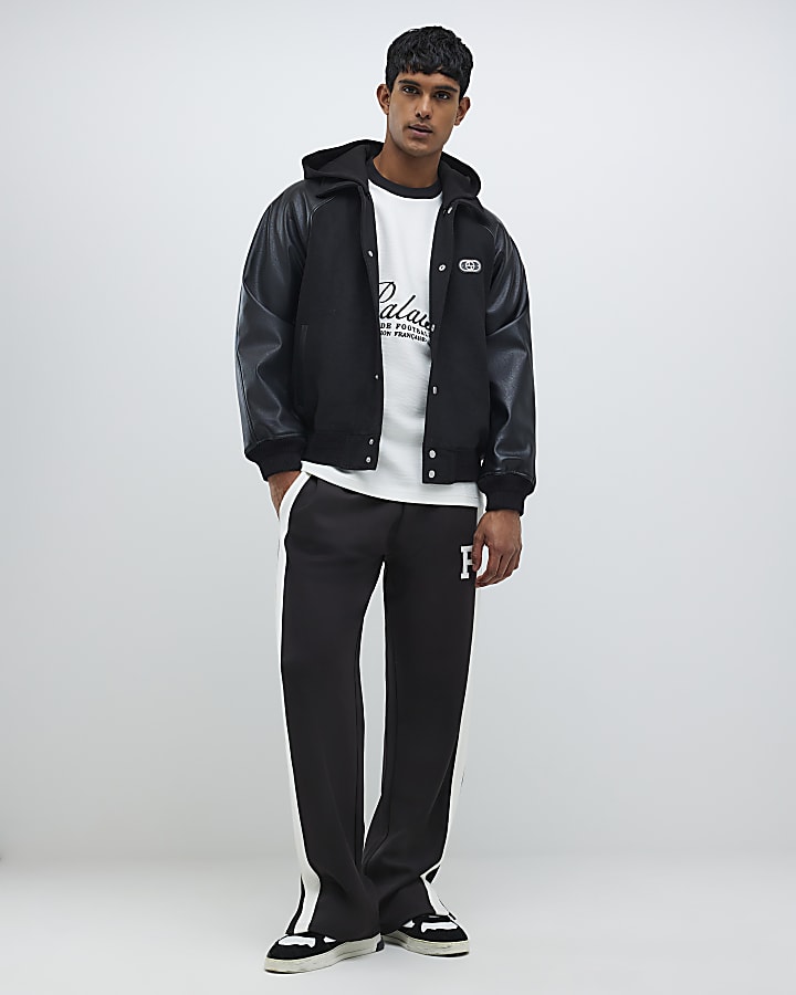 White Regular Fit Palais Badge T-Shirt