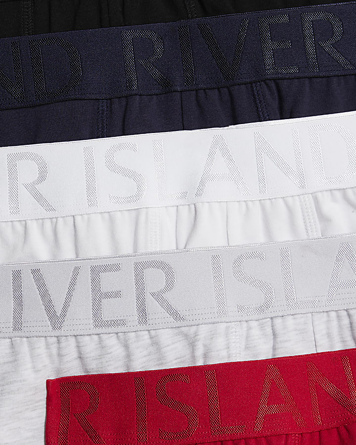 Red RI Pack Of 5 Trunks