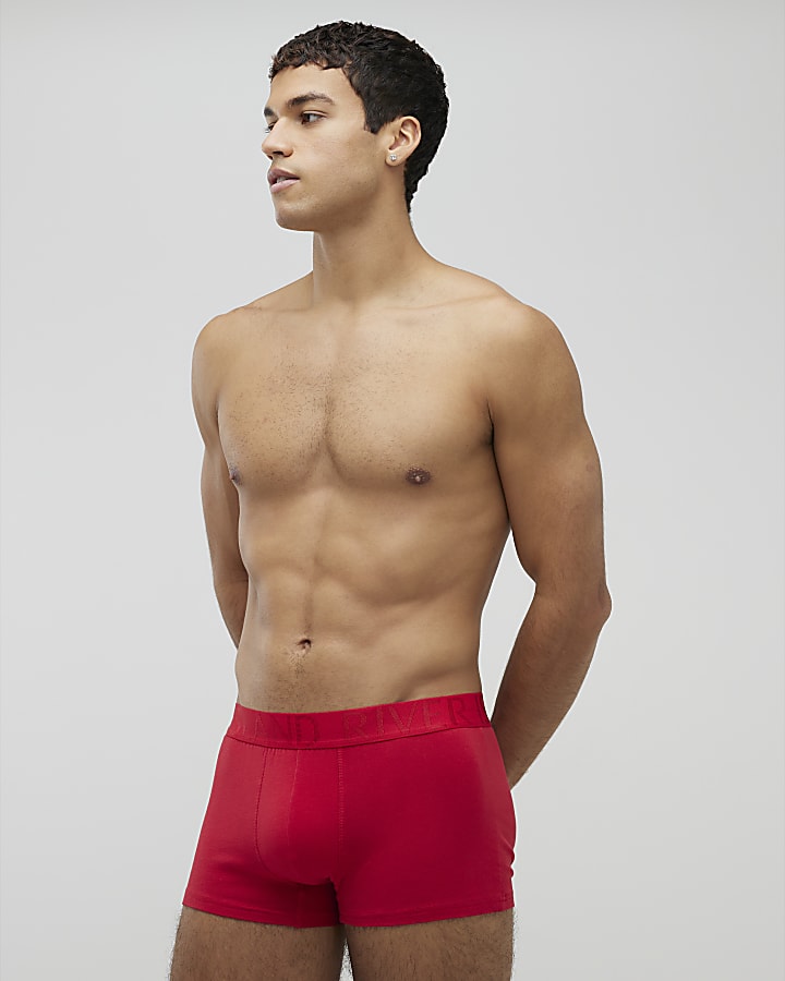 Red RI Pack Of 5 Trunks