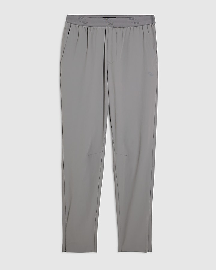 Grey Skinny Fit Active Trousers