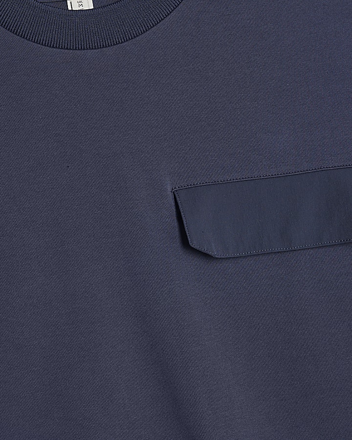 Blue Slim Fit T-Shirt