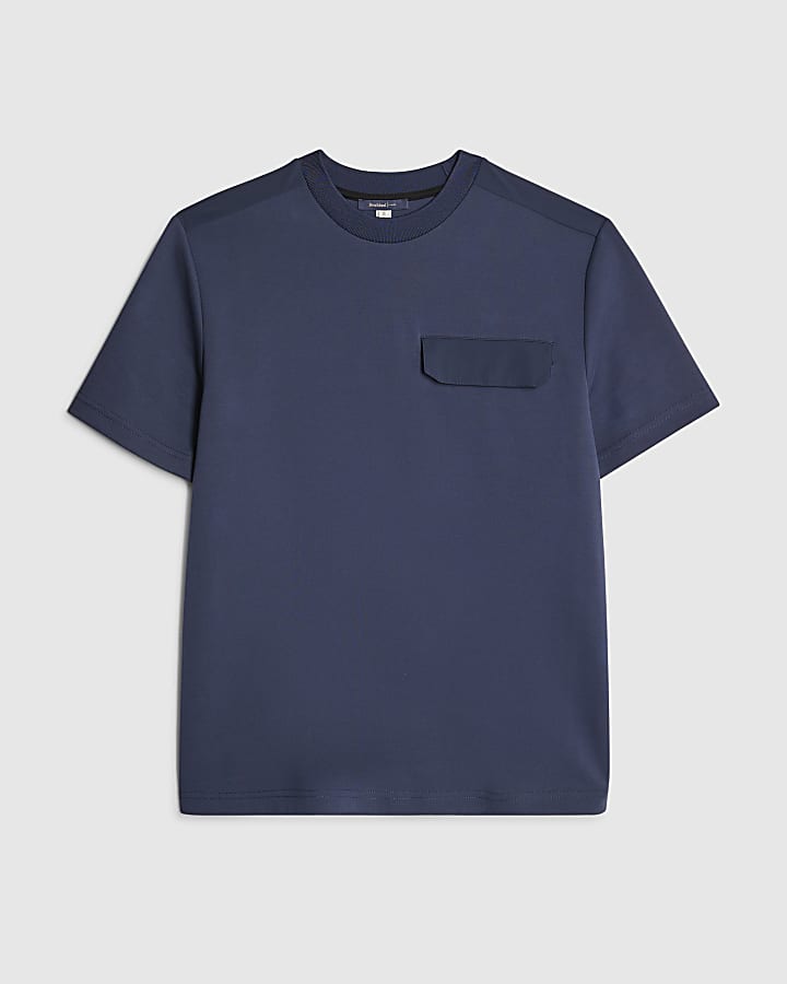 Blue Slim Fit T-Shirt