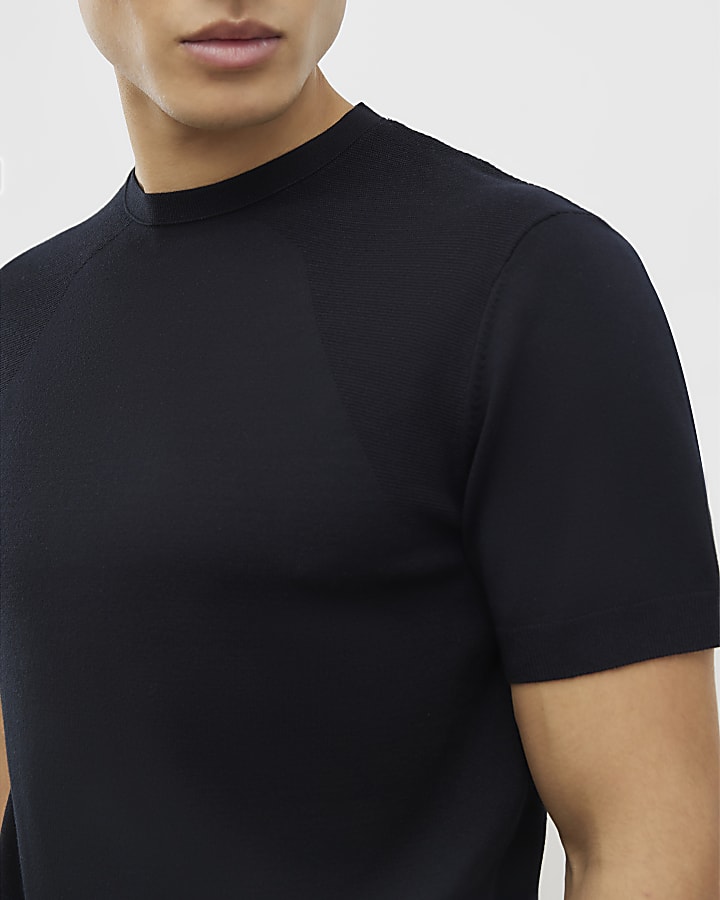 Black Slim Fit T-Shirt