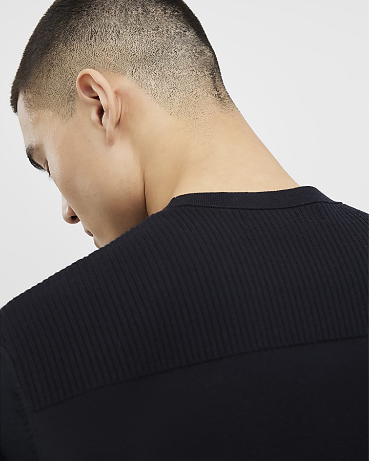 Black Slim Fit T-Shirt