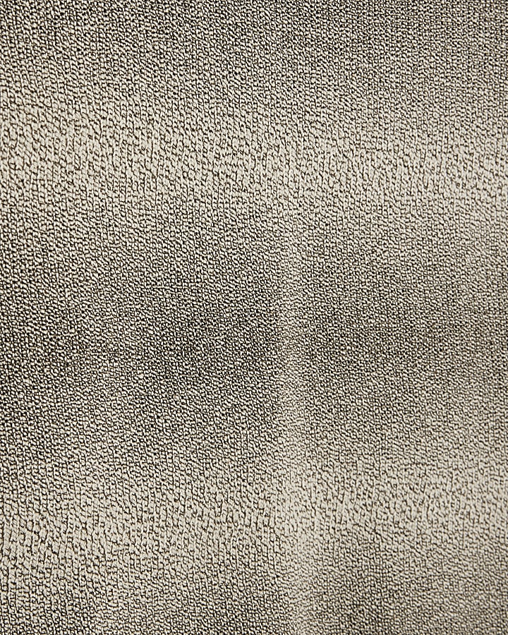 Green Slim Fit Gradient Jumper