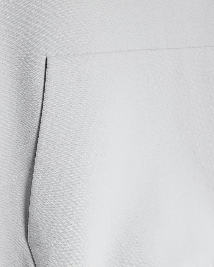 Blue Oversized Fit Essentials Hoodie