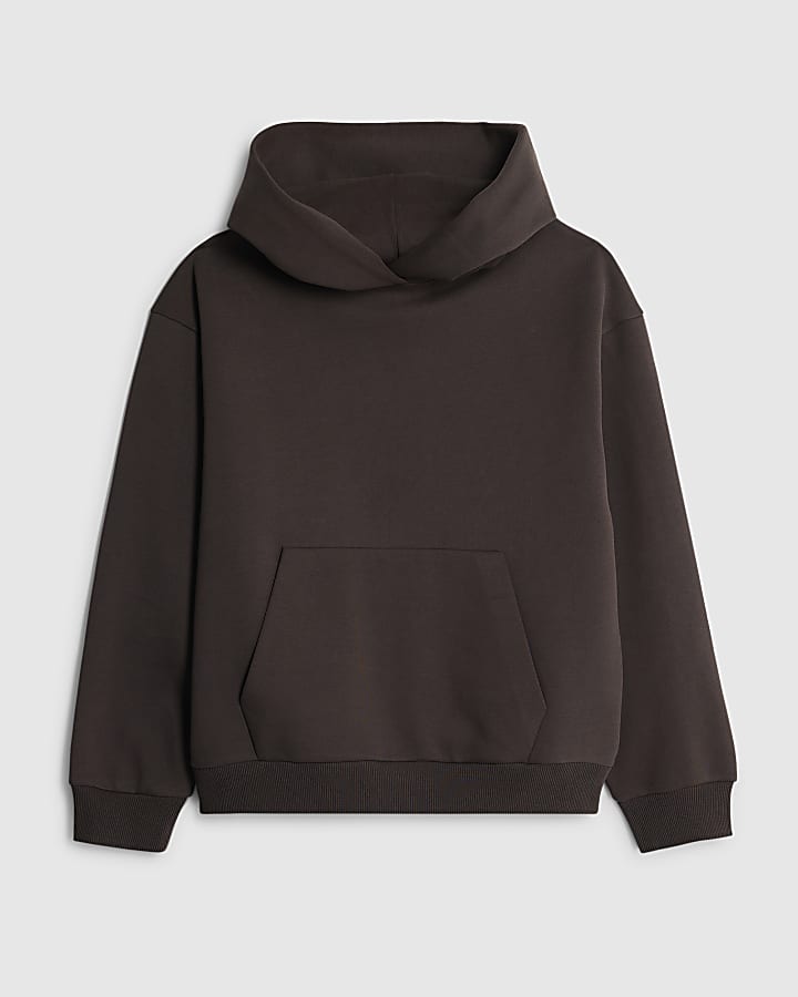 Brown Oversized Fit Hoodie