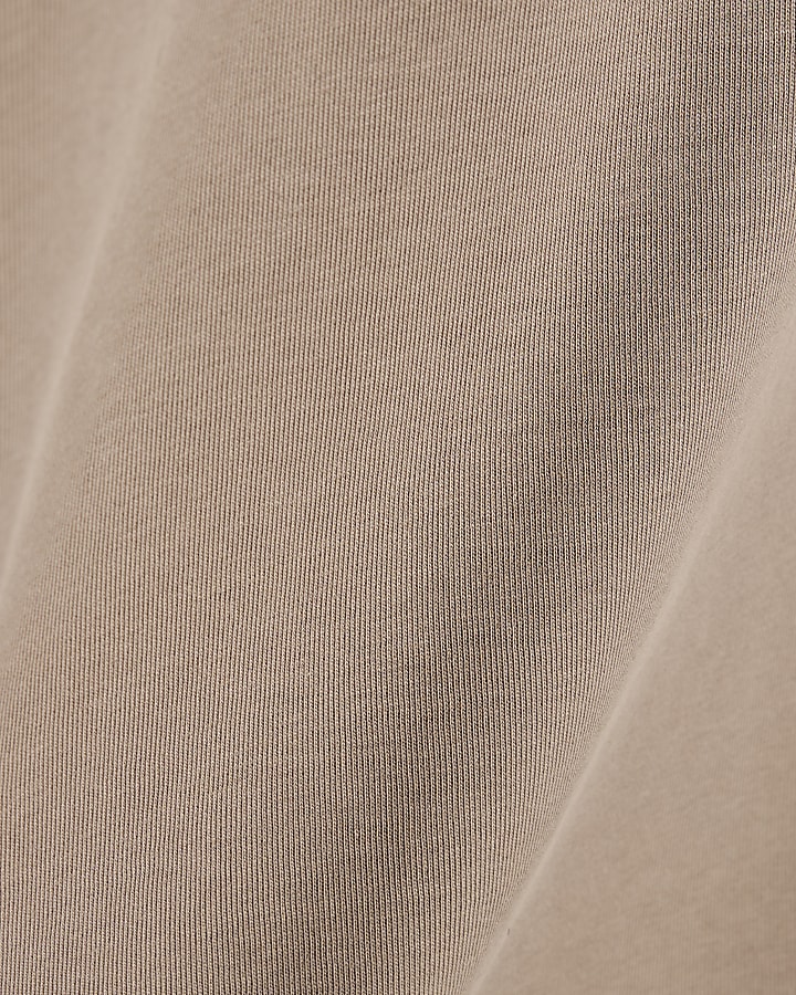 Beige Oversized Fit T-Shirt