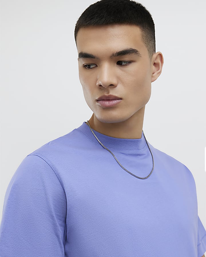 Blue Regular Fit T-Shirt