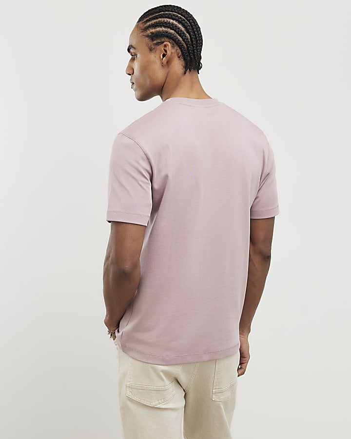 Pink Slim Fit T-Shirt
