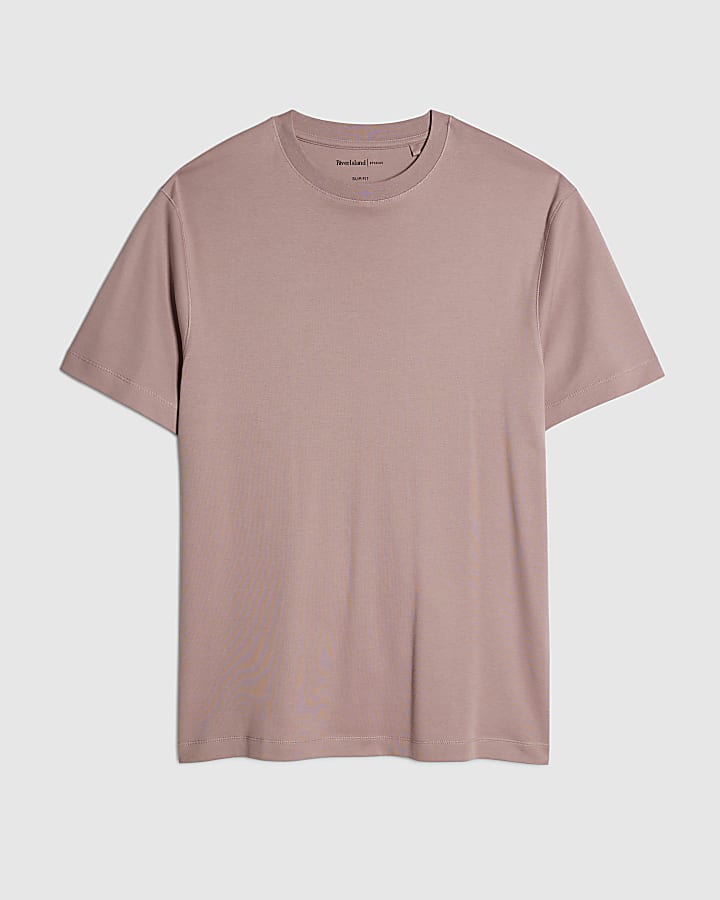 Pink Slim Fit T-Shirt