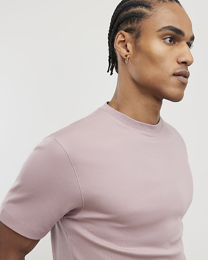 Pink Slim Fit T-Shirt