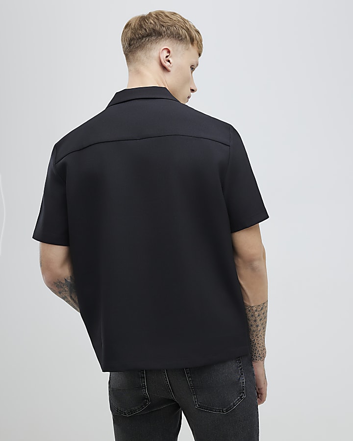 Black Regular Fit Luminis Shirt