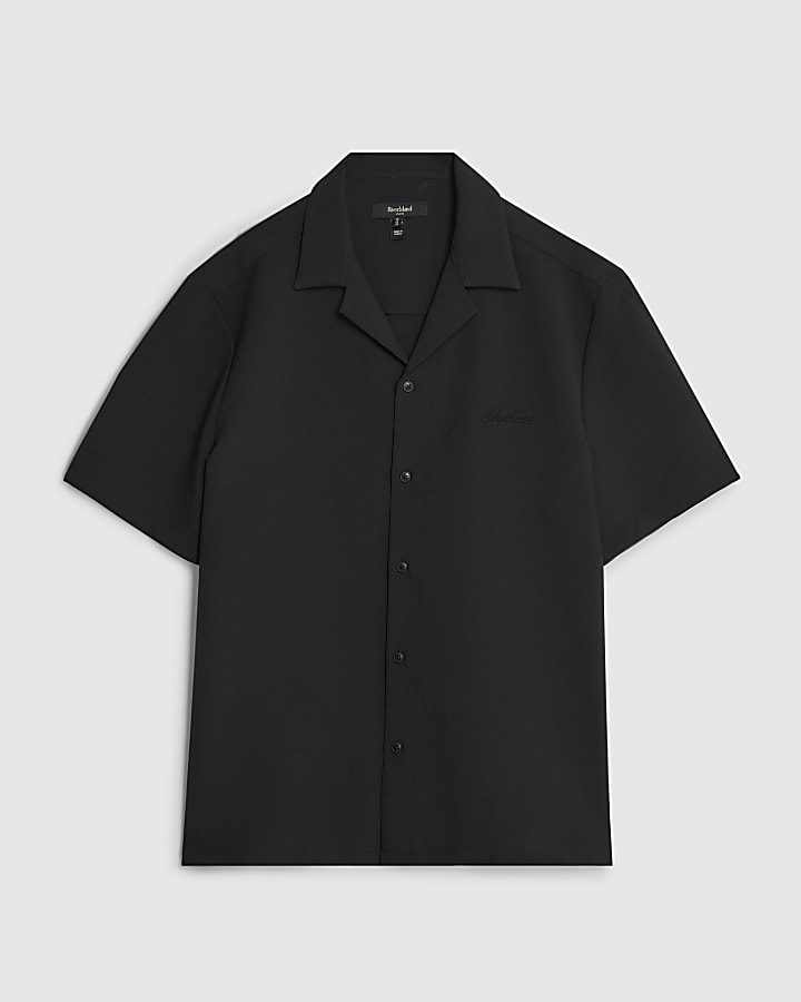 Black Regular Fit Luminis Shirt