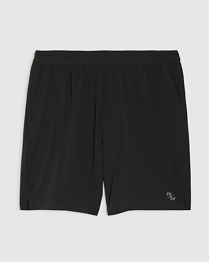 Black Skinny Fit Active Shorts