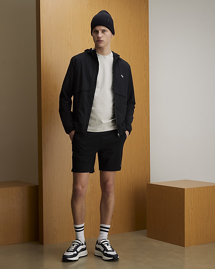 Black Skinny Fit Active Shorts