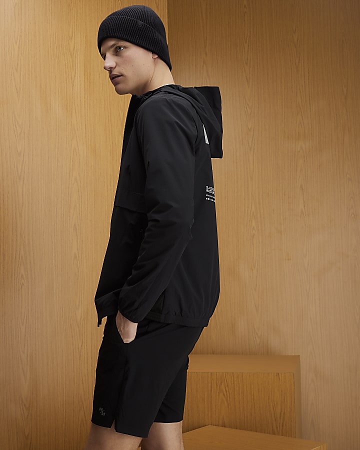 Black Skinny Fit Active Shorts