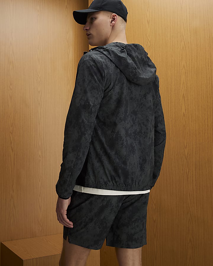 Grey Camouflage RXR Shorts