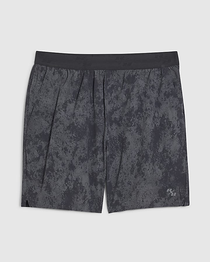 Grey Camouflage RXR Shorts