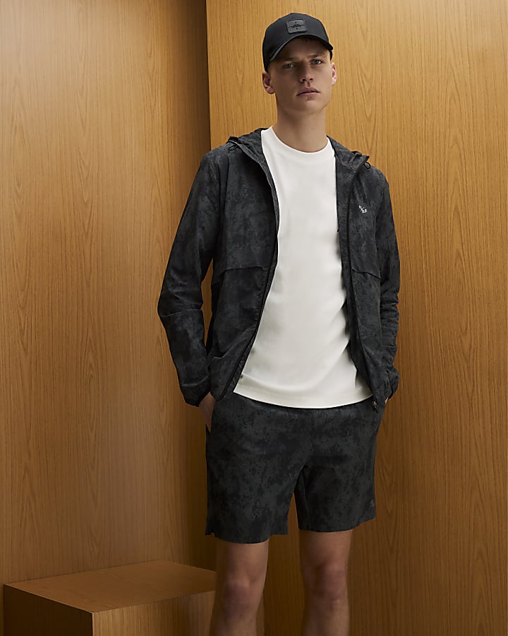 Grey Camouflage RXR Shorts