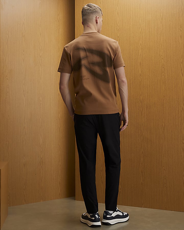 Black Skinny Fit Active Trousers