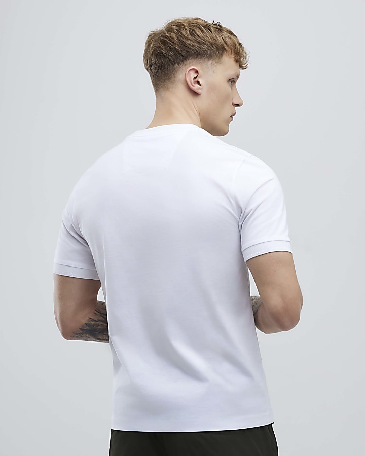 White Slim Fit Premium T-Shirt