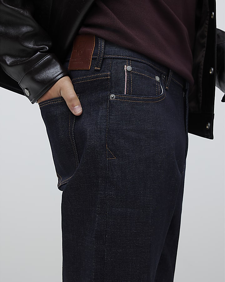 Blue Straight Jeans