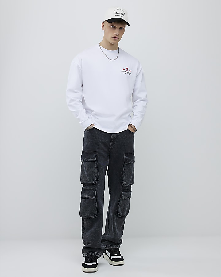White regular fit Lisiere 1992 T-shirt
