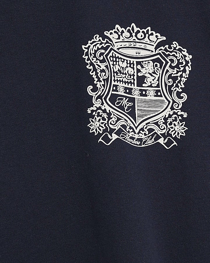 Navy Member Club T-Shirt