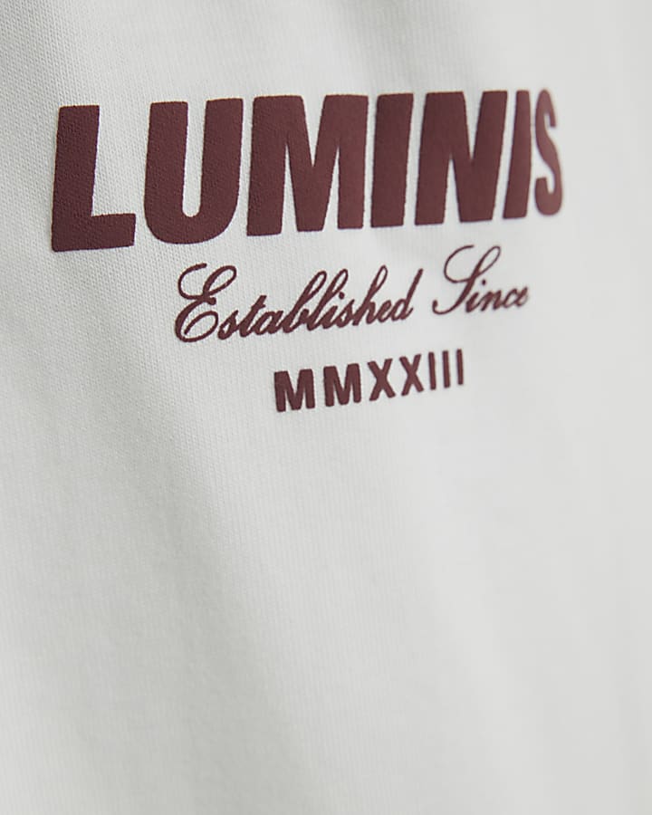 White Long Sleeve Luminis T-Shirt