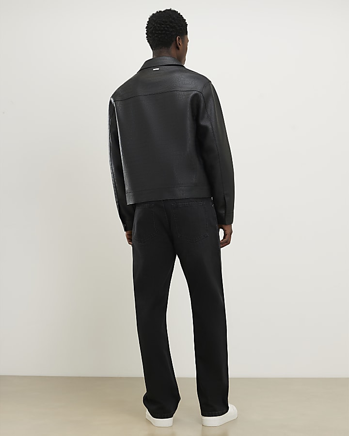 Black Loose Fit Jeans